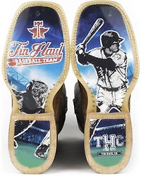 Tin Haul Men's Slugger Western Boots - Broad Square Toe