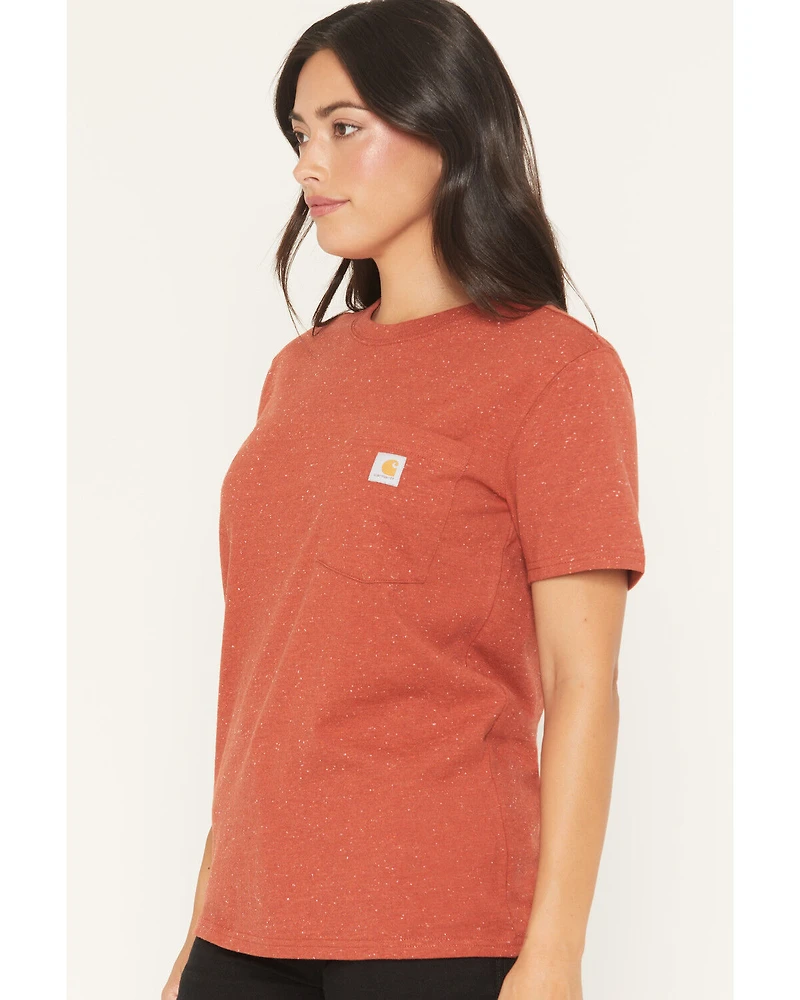 Carhartt Women's Loose Fit Heavyweight Short Sleeve Pocket Work Tee