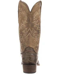 Lucchese Men's Handmade Burke Alligator Western Boots - Square Toe