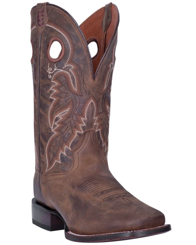 Dan Post Men's Abram Western Performance Boots - Broad Square Toe