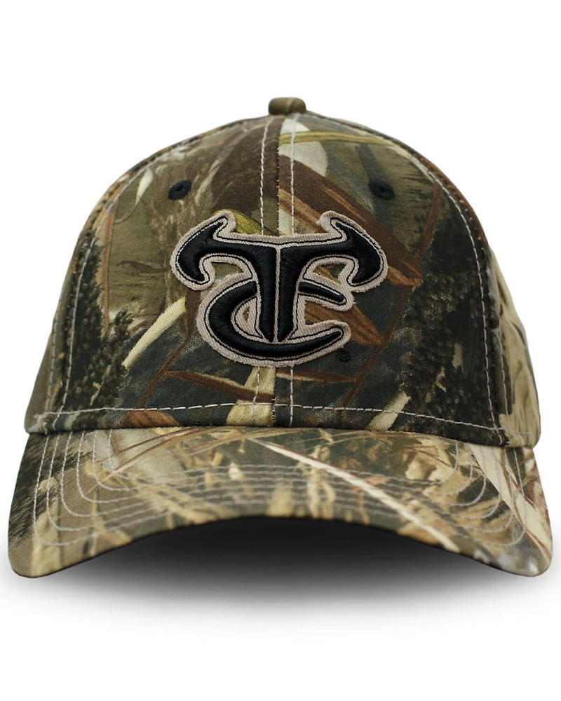 H Bar C Men's Truetimber Camo Print Ball Cap