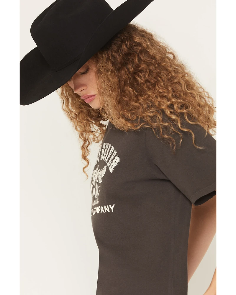 Idyllwind Women's Crazy Heifer Short Sleeve Boyfriend Graphic Tee
