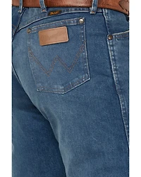 Wrangler Vintage Collection Men's Heritage Medium Wash Regular Fit Stretch Denim Jeans