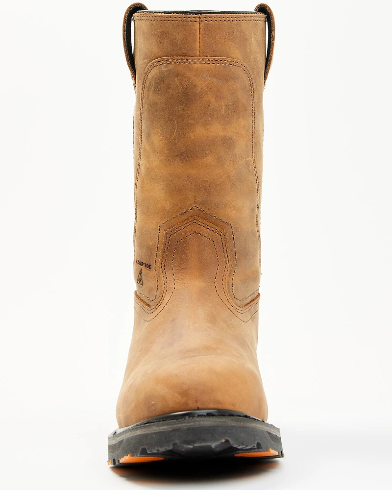 Hawx Men's 11" Industrial Wellington Work Boots - Composite Toe