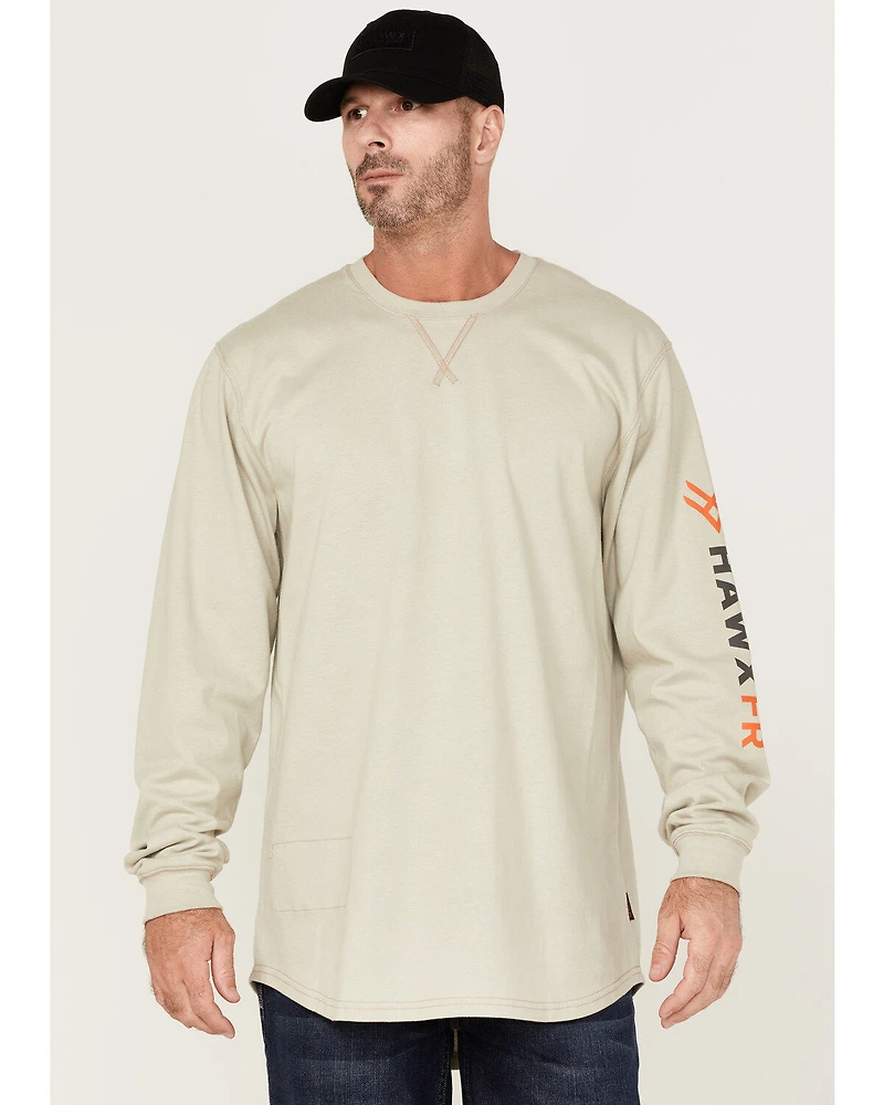 Hawx Men's FR Logo Long Sleeve T-Shirt