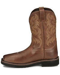 Justin Men's 11" Handler Pull-On Work Boots - Composite Toe