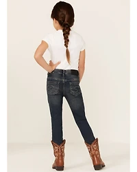 Silver Little Girls' Tammy Dark Wash Bootcut Jeans