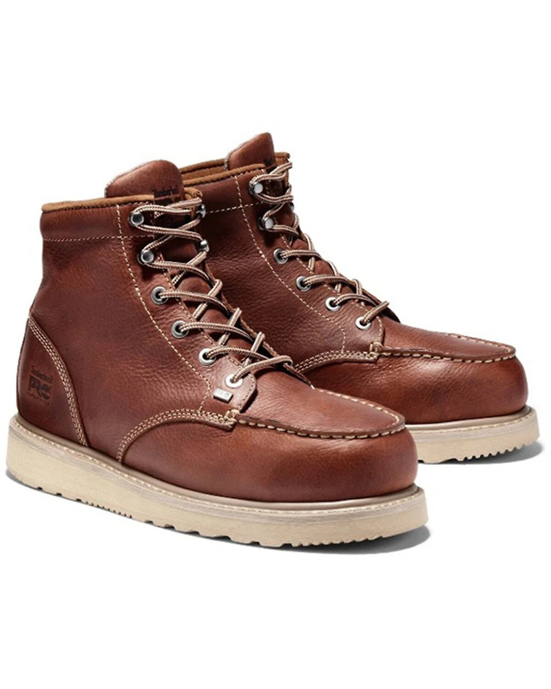 Timberland PRO Men's 6" Barstow Work Boots - Alloy Toe