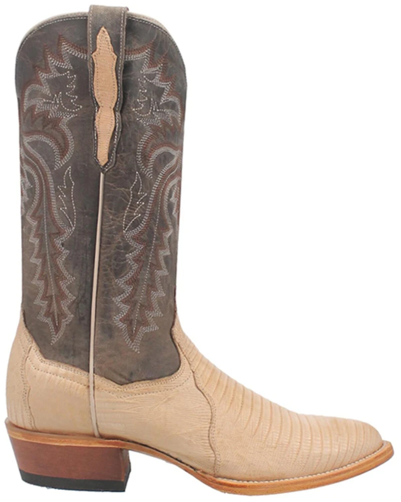 Dan Post Men's Exotic Lizard Western Boots - Round Toe