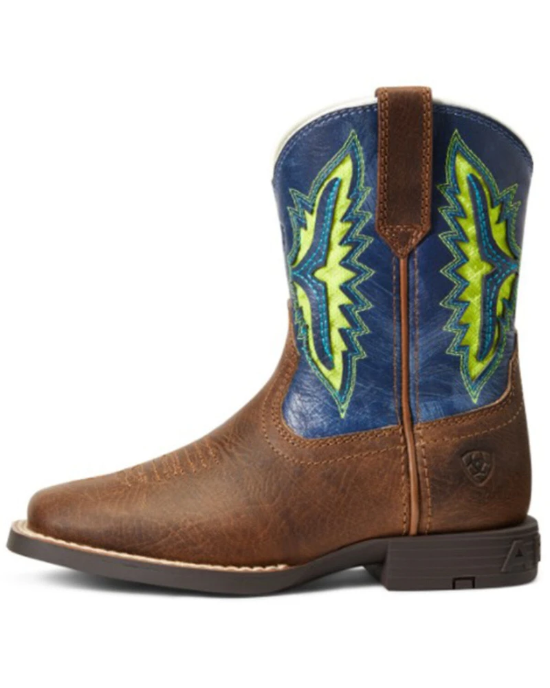 Ariat Boys' Koel VentTEK Easy Fit Western Boot - Broad Square Toe