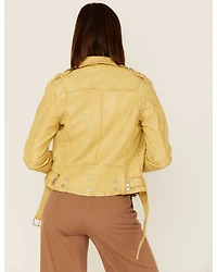 Mauritius Leather Women's Wild Moto Jacket
