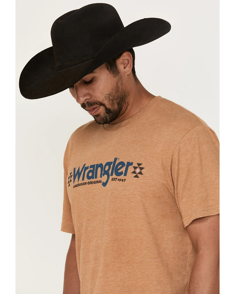 Wrangler Men's Logo Short Sleeve Graphic T-Shirt