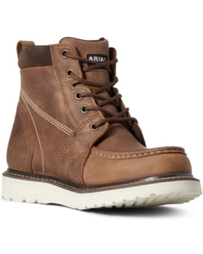Ariat Women's Rebar Wedge Waterproof Work Boots - Soft Toe