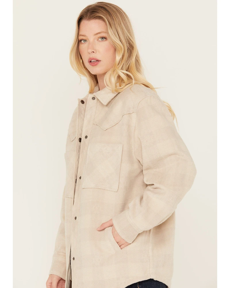 Rock & Roll Denim Women's Western Shacket