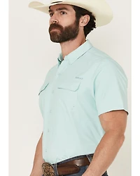 Ariat Men's VentTEK Outbound Solid Short Sleeve Button-Down Performance Shirt