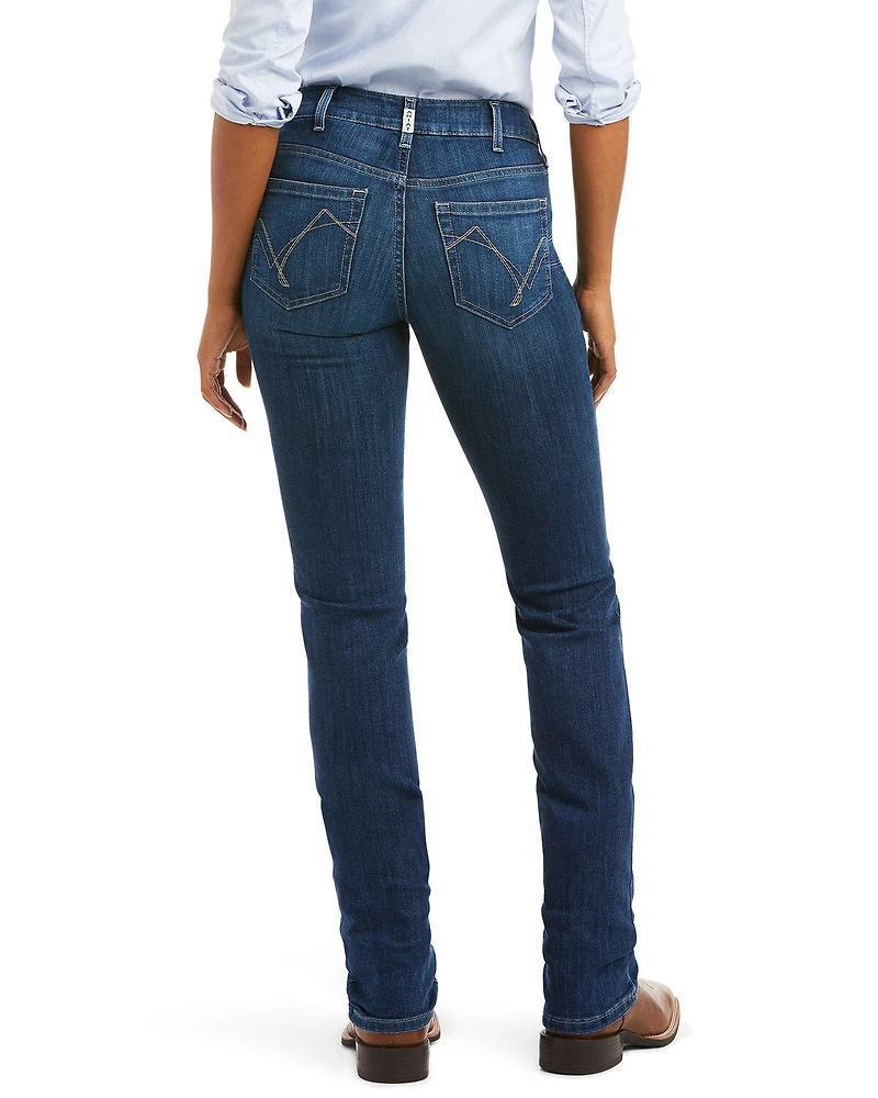 Ariat Women's Perfect Rise Stretch Abby Straight Mackenzie Jeans