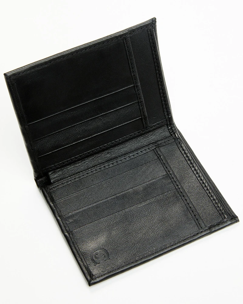 Cody James Black 1978™ Men's Chapman Smooth Leather Bifold Wallet