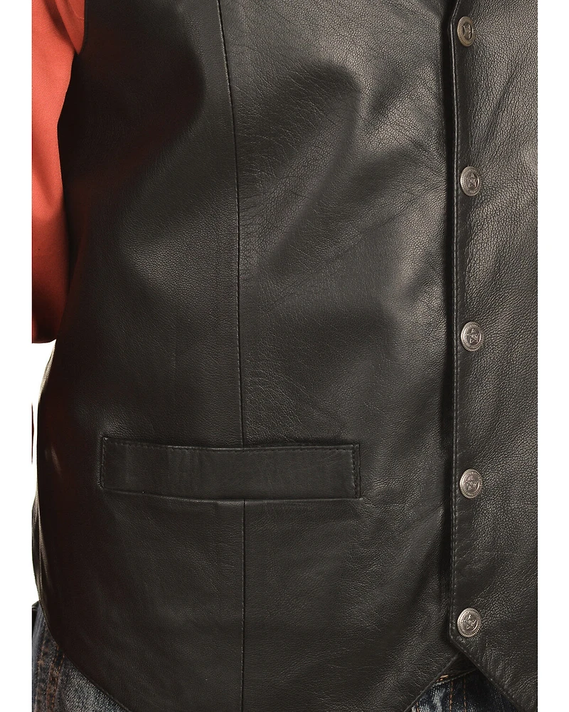Scully Men's Lamb Leather Vest