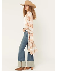 Wild Moss Women's Horse Print Kimono