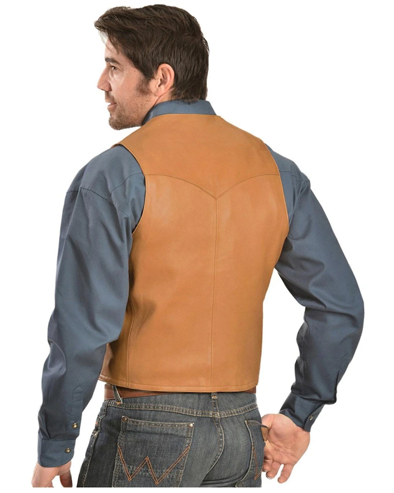 Scully Men's Basic Lambskin Vest