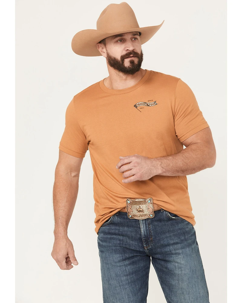 Pendleton Men's Rodeo Flag Short Sleeve Graphic T-Shirt