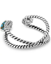 Montana Silversmiths Women's Stars and Sky Crystal Turquoise Open Ring