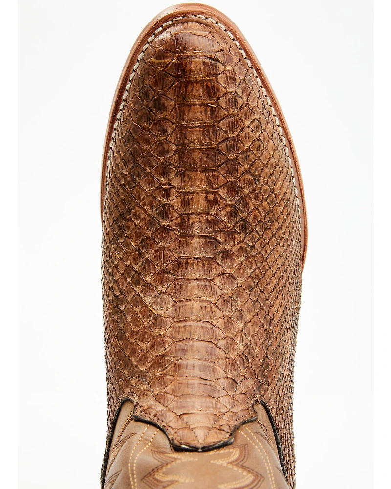 Cody James Men's Exotic Python Western Boots - Round Toe