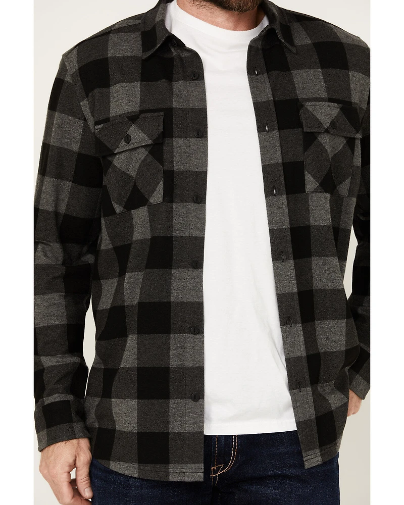 Brothers and Sons Men's Kent Plaid Print Long Sleeve Button-Down Shirt