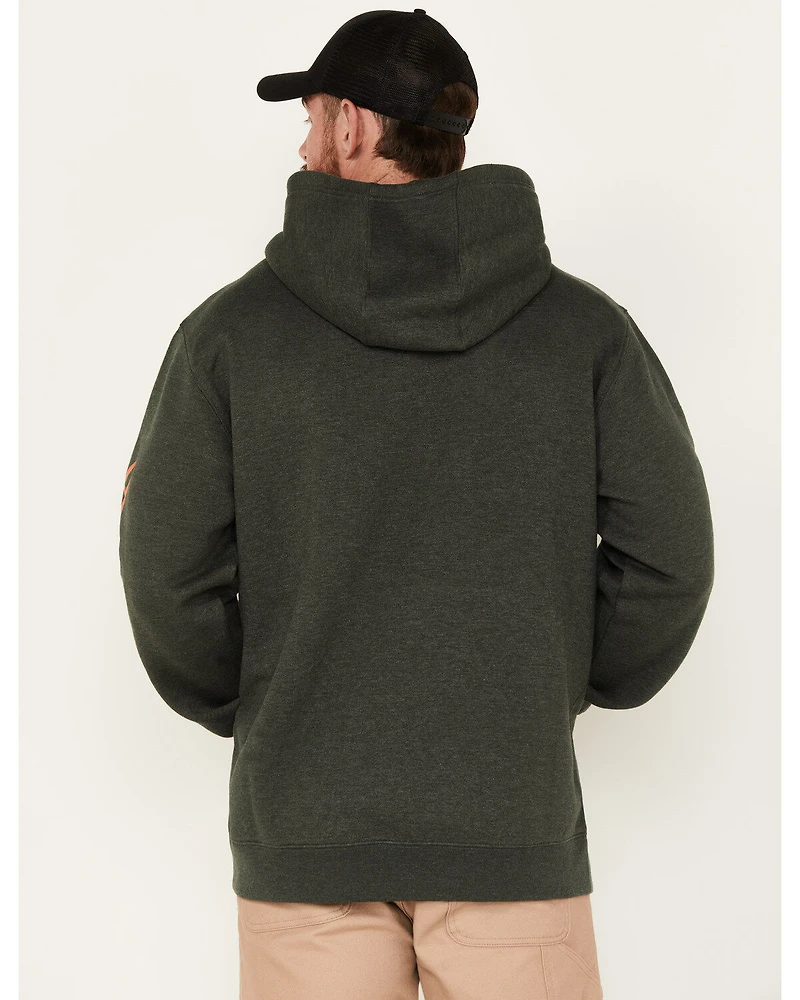 Hawx Men's Season Logo Hooded Work Sweatshirt