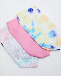 Prime Time Women's Pink Tie-Dye Face Masks