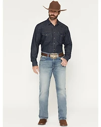 Ariat Men's M4 Shasta Light Wash Relaxed Bootcut Stretch Denim Jeans