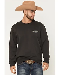 Wrangler Men's Steerhead Graphic Crewneck Sweatshirt