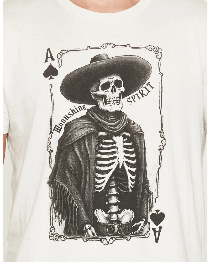 Moonshine Spirit Men's Player Sort Sleeve Graphic T-Shirt