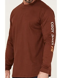 Cody James Men's FR Logo Long Sleeve Work T-Shirt