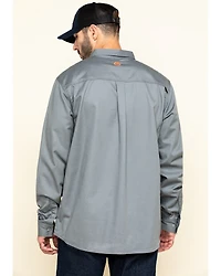Hawx Men's FR Long Sleeve Woven Work Shirt - Tall