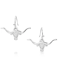 Montana Silversmiths Women's Out West Longhorn Earrings