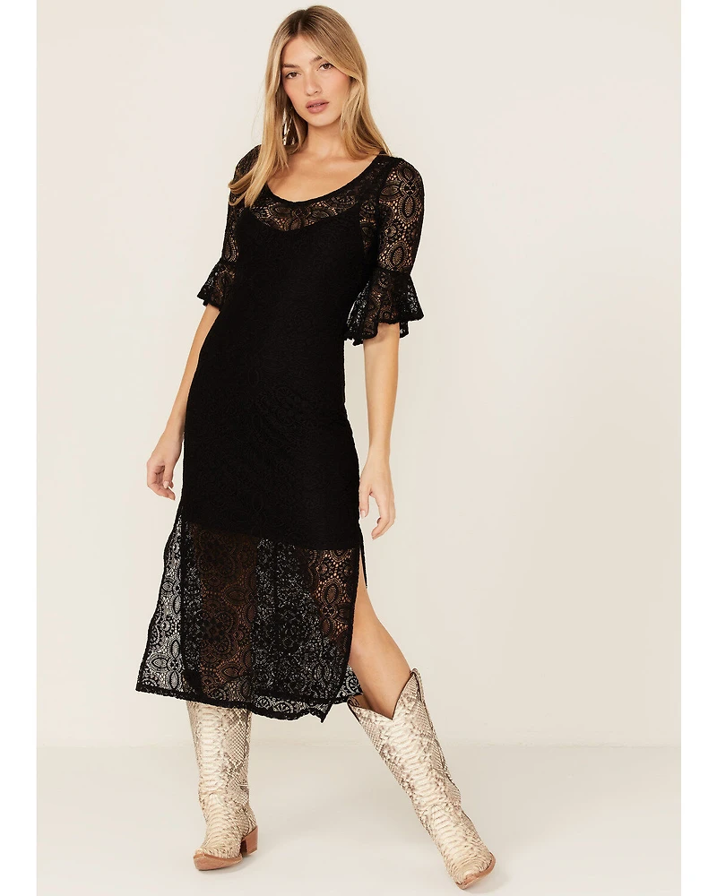 Idyllwind Women's Firefly Road Lace Maxi Dress