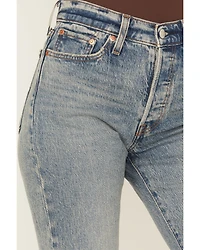 Levi's Premium Women's Boots Are Back Town Medium Wash Bootcut Stretch Denim Jeans