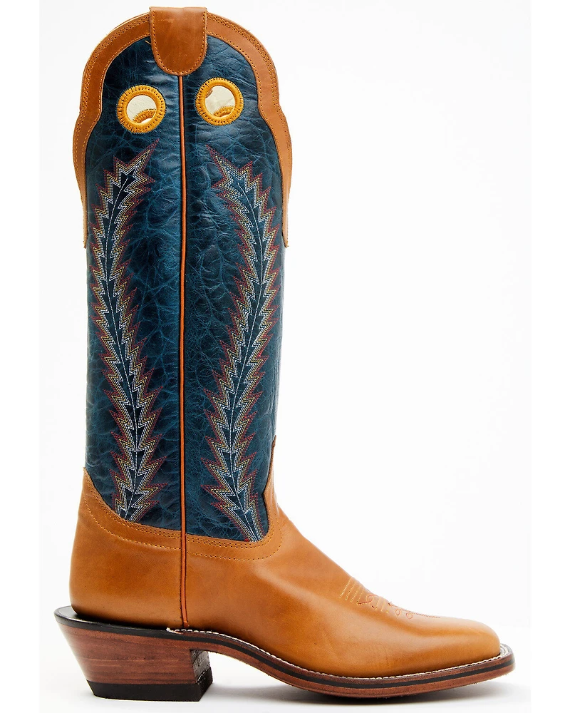 Hondo Boots Men's Crazy Horse Western - Broad Square Toe