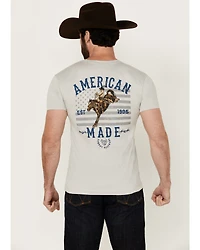 Cowboy Hardware Men's American Made Short Sleeve Graphic T-Shirt