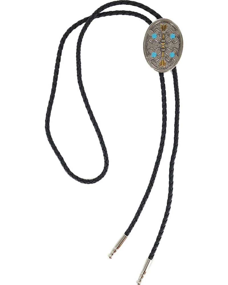 Cody James® Oval Arrows Bolo Tie