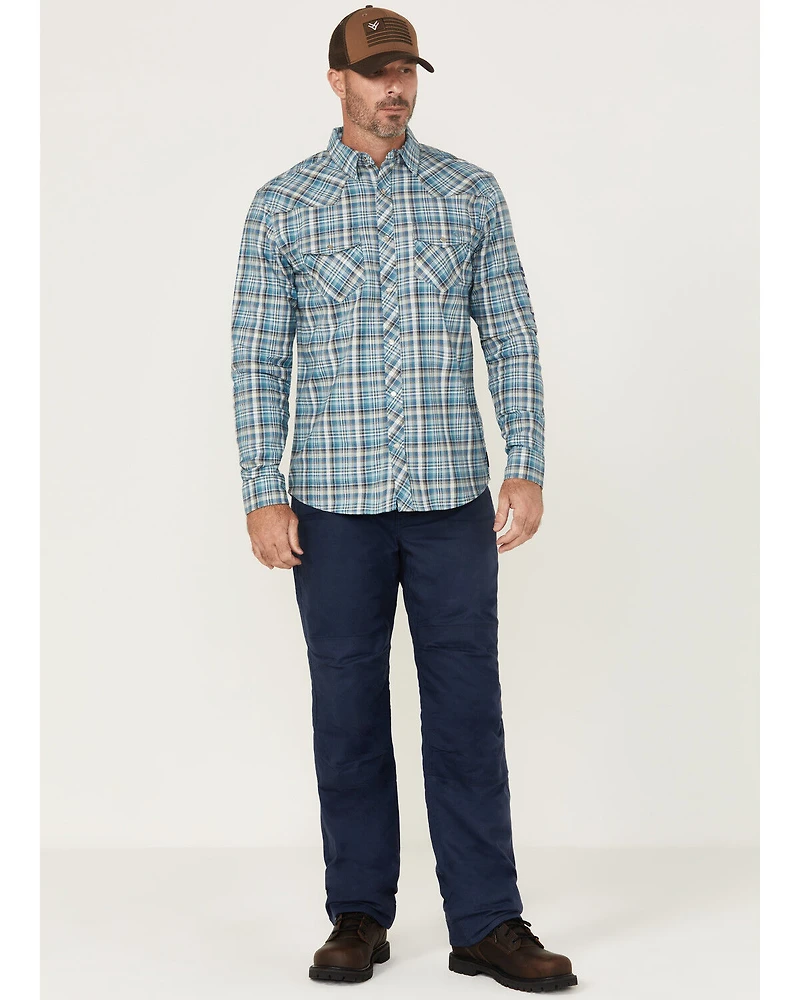 Hawx Men's FR Baraga Lined Twill Straight Ripstop Pants