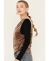 Tasha Polizzi Women's Washed Velvet Larkin Vest