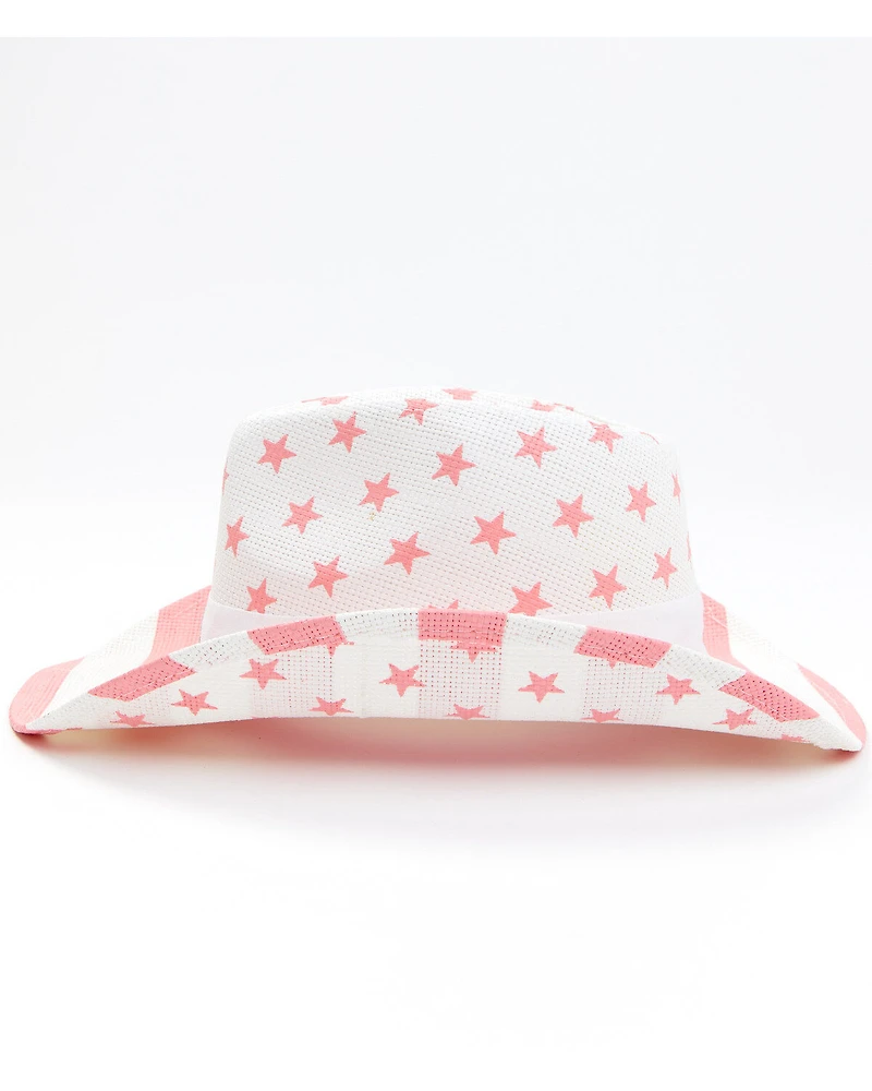 Shyanne Little Girls' Justice Straw Western Hat