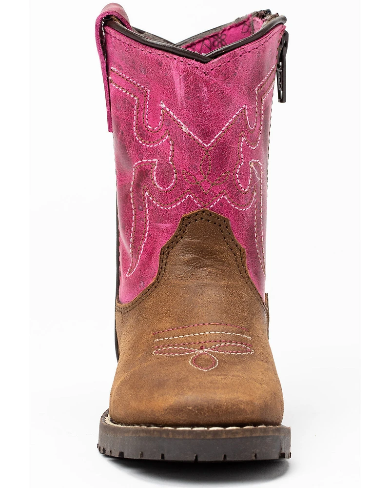 Shyanne Toddler Girls' Lil Lainie Western Boots - Round Toe
