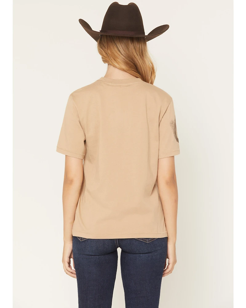 Shyanne Women's Icon Horseshoe Short Sleeve Boyfriend Graphic Tee