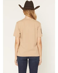 Shyanne Women's Icon Horseshoe Short Sleeve Boyfriend Graphic Tee