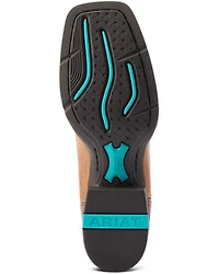 Ariat Women's Round Up Back Zip Western Boots - Broad Square Toe
