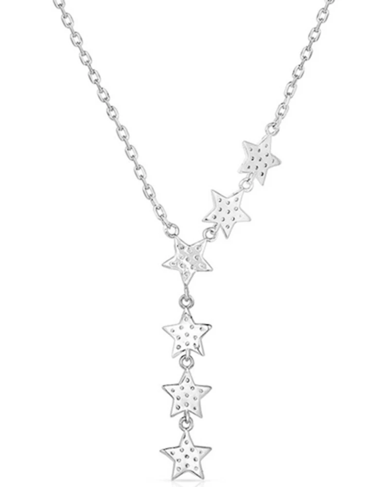 Montana Silversmiths Women's Guiding North Crystal Necklace