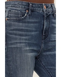 Mia and Moss Women's Kentucky Blues Medium Wash High Rise Flare Stretch Jeans